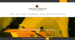 Desktop Screenshot of fortunyassociats.es